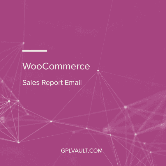 WooCommerce Sales Report Email WooCommerce Extension 破解版下载