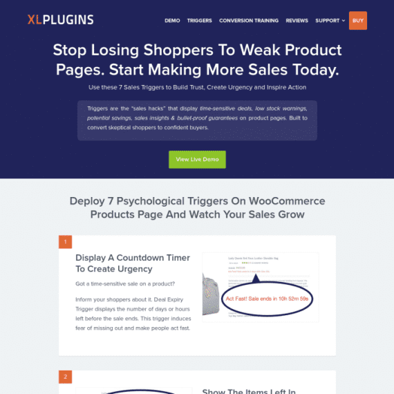 XL WooCommerce Sales Triggers 破解版下载