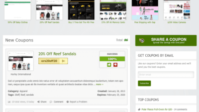 AppThemes Clipper – WordPress Coupon Theme 破解版下载