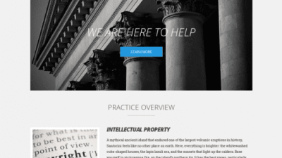 CSS Igniter Factum Law WordPress Theme 破解版下载
