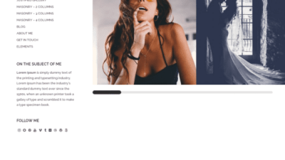 CSS Igniter Lense Photography WordPress Theme 破解版下载