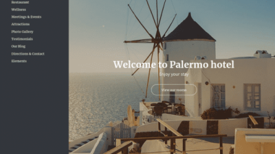 CSS Igniter Palermo Hotel WordPress Theme 破解版下载