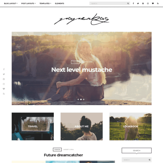 CSS Igniter Paperbag Blogging WordPress Theme 破解版下载