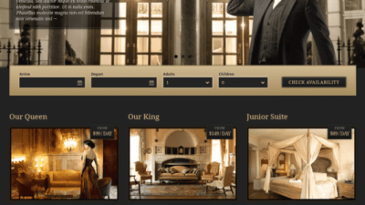 CSS Igniter Philoxenia Hotel WordPress Theme 破解版下载