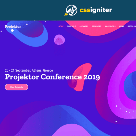 CSS Igniter Projektor Conference Theme 破解版下载