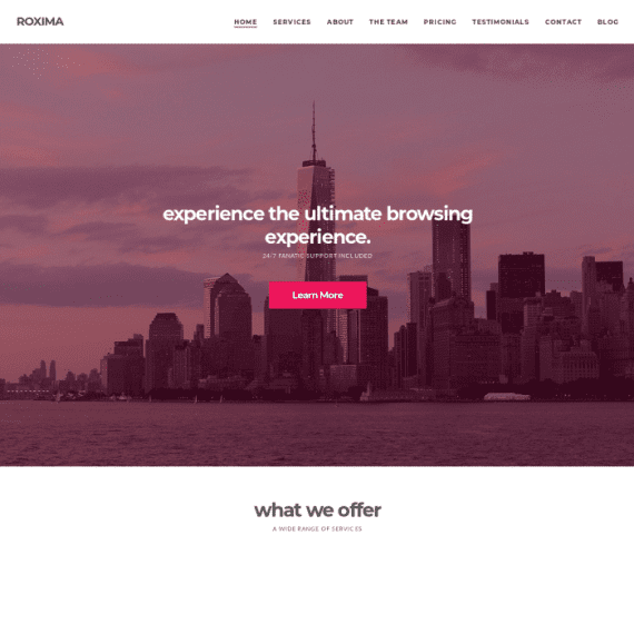 CSS Igniter Roxima Business WordPress Theme 破解版下载
