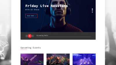 CSS Igniter Sessions Music WordPress Theme 破解版下载