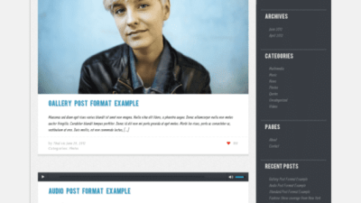Graph Paper Press Immersion WordPress Theme 破解版下载