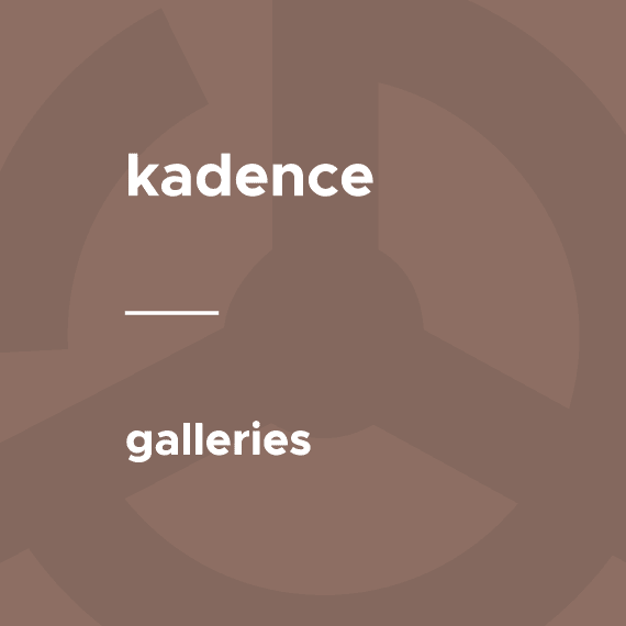 Kadence – Galleries 破解版下载