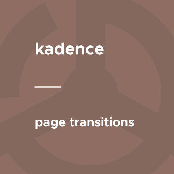 Kadence – Page Transitions 破解版下载