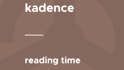 Kadence – Reading Time 破解版下载