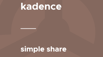 Kadence – Simple Share 破解版下载