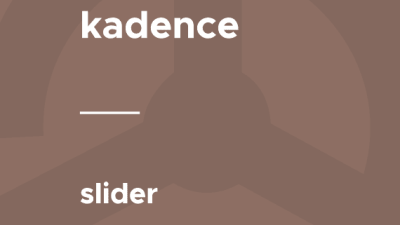 Kadence – Slider 破解版下载