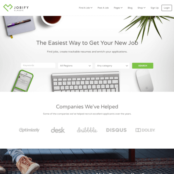 Jobify – Job Board WordPress Theme 破解版下载