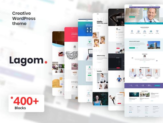 Lagom – Multi Concept WordPress Theme 破解版下载