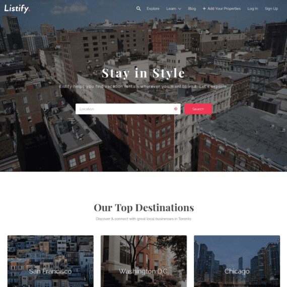 Listify – Directory WordPress Theme 破解版下载