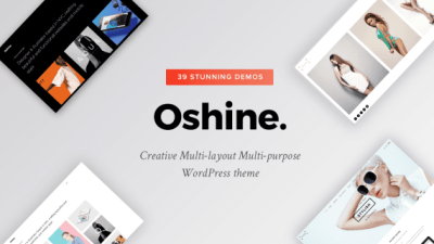 Oshine – Multipurpose Creative WordPress Theme 破解版下载