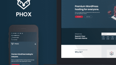 Phox – Hosting WHMCS Theme 破解版下载