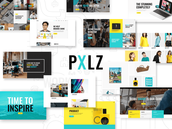 Pxlz – A Fresh Creative Theme 破解版下载