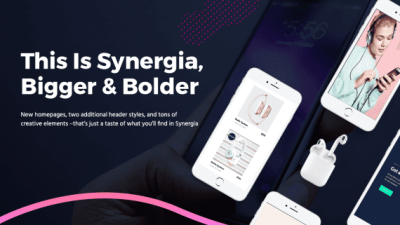 Synergia – Multiconcept Theme for Agencies Startups 破解版下载