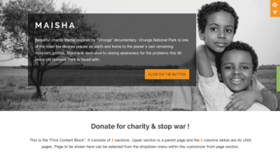ThemeIsle Maisha WordPress Theme 破解版下载