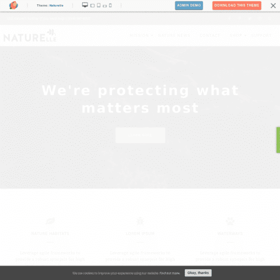 ThemeIsle Naturelle WordPress Theme 破解版下载