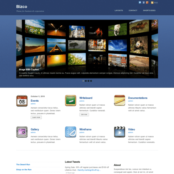 Themify Bizco WordPress Theme 破解版下载