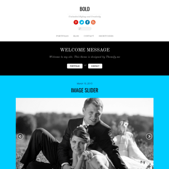 Themify Bold WordPress Theme 破解版下载