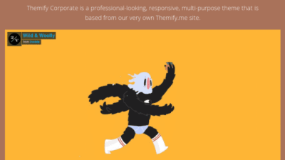 Themify Corporate WordPress Theme 破解版下载