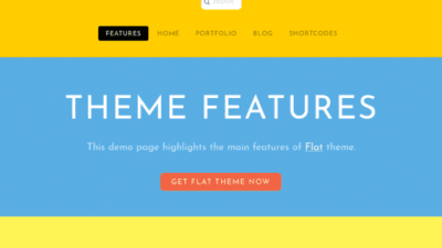 Themify Flat WordPress Theme 破解版下载