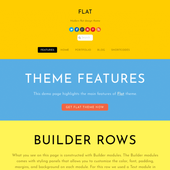 Themify Flat WordPress Theme 破解版下载