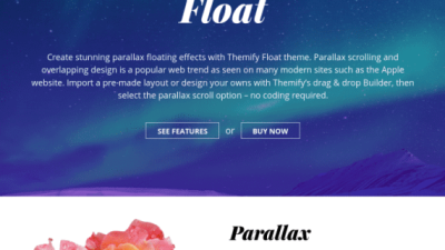 Themify Float WordPress Theme 破解版下载