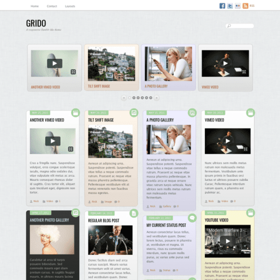 Themify Grido WordPress Theme 破解版下载