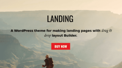 Themify Landing WordPress Theme 破解版下载