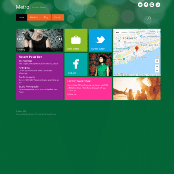 Themify Metro WordPress Theme 破解版下载