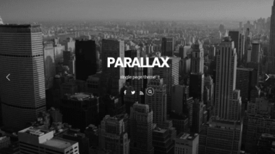 Themify Parallax WordPress Theme 破解版下载