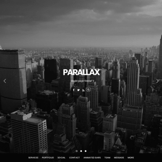 Themify Parallax WordPress Theme 破解版下载