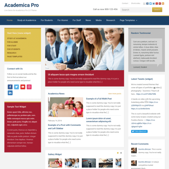 WPZoom Academica Pro WordPress Theme 破解版下载