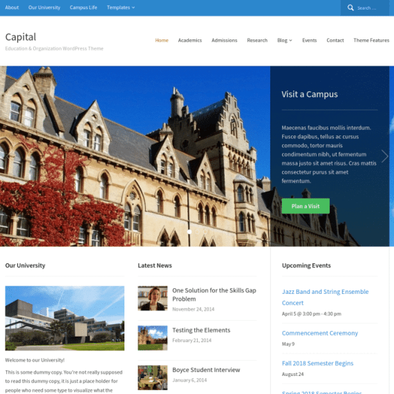 WPZoom Capital WordPress Theme 破解版下载