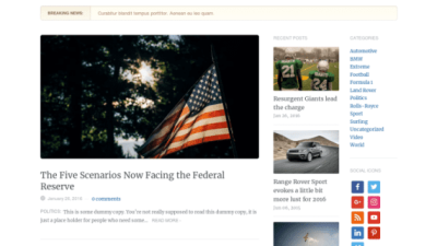 WPZoom Chronicle WordPress Theme 破解版下载