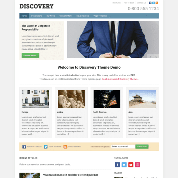 WPZoom Discovery WordPress Theme 破解版下载