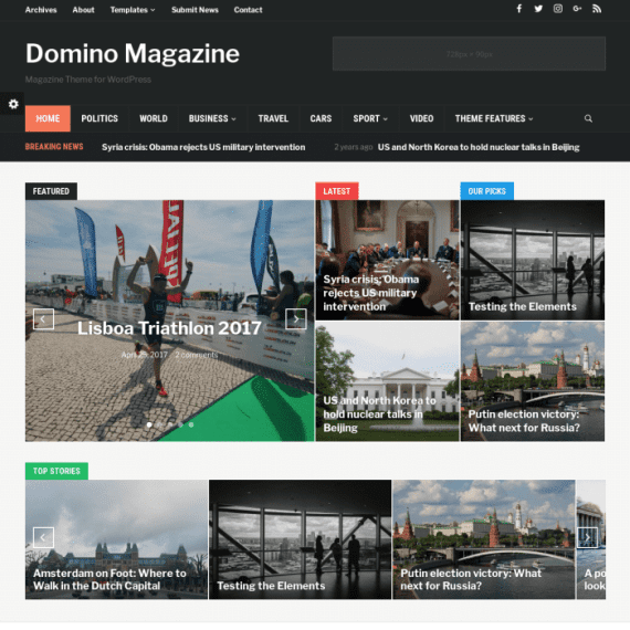 WPZoom Domino WordPress Theme 破解版下载