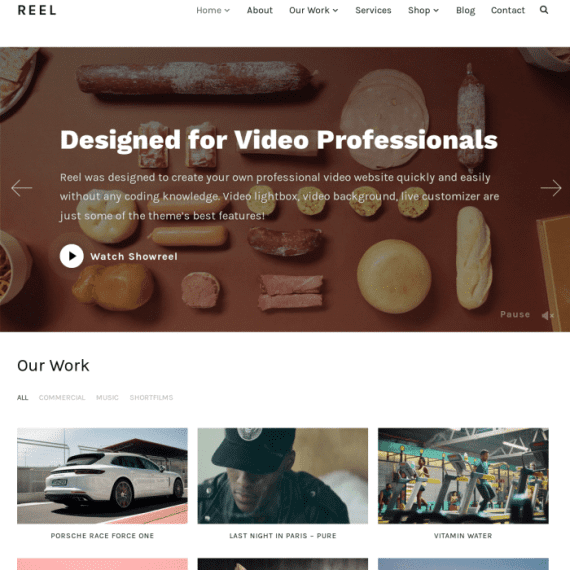 WPZoom Reel WordPress Theme 破解版下载