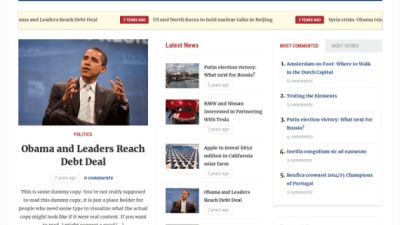 WPZoom Tribune WordPress Theme 破解版下载