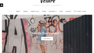 WPZoom Velure Magazine WordPress Theme 破解版下载