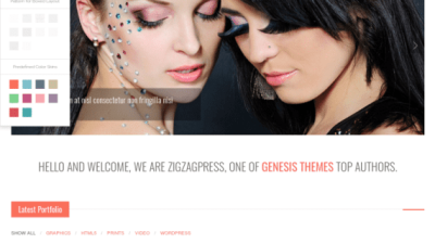 ZigZagPress Bijou Genesis Child WordPress Theme 破解版下载