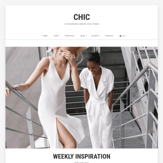 ZigZagPress Chic Genesis Child WordPress Theme 破解版下载