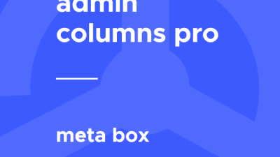 Admin Columns Pro – Meta Box破解版下载
