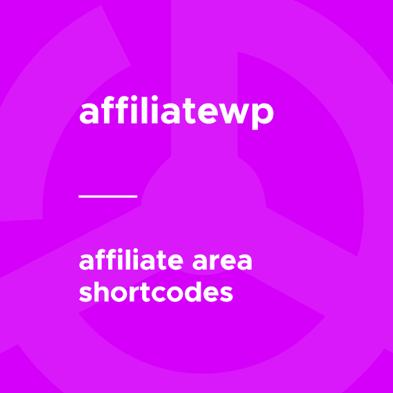 AffiliateWP – Affiliate Area Shortcodes破解版下载