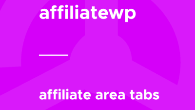 AffiliateWP – Affiliate Area Tabs破解版下载